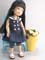 Navy Blue sewing pattern, Ten Ping