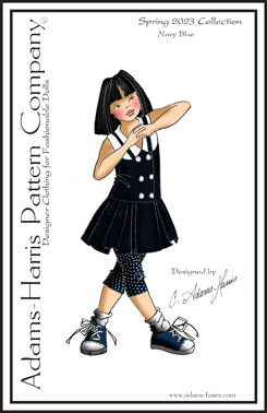 Navy Blue pattern for Ten Ping