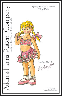 Play Date Pattern Cover