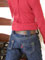 Jean Jeanie close up, jeans back